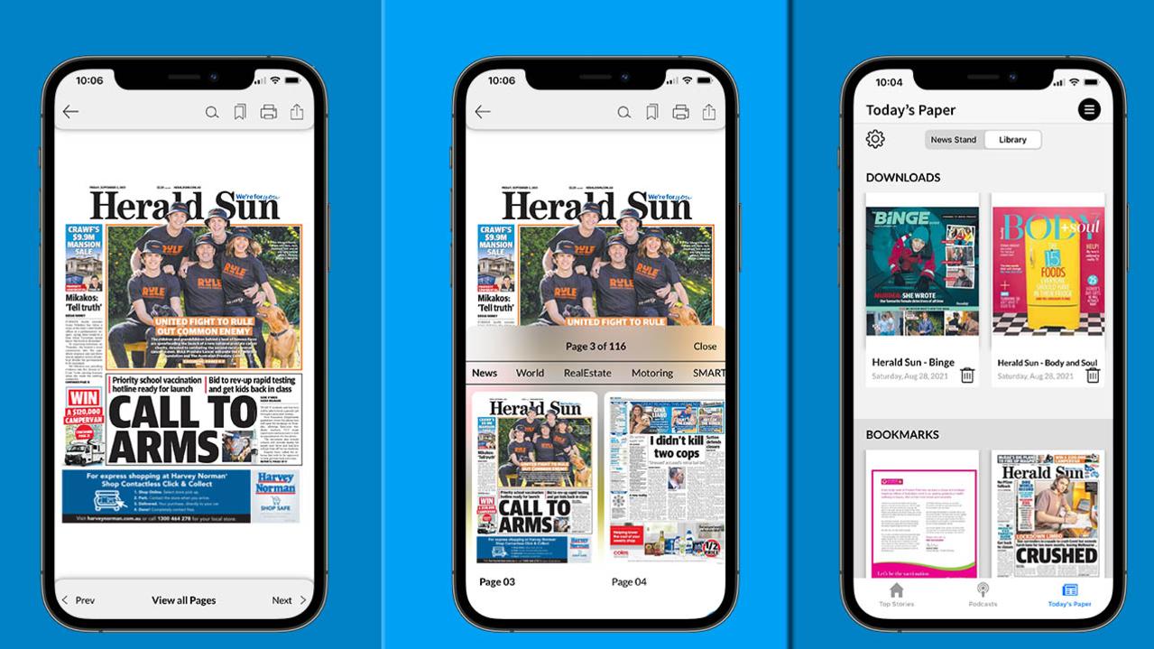 Herald Sun Digital Edition: Read The Paper Online 