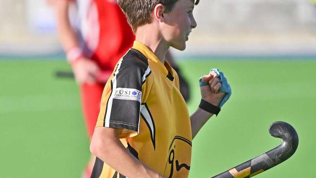 Easts&#39; C-Grade player Lachlan Savage celebrates a goal. Picture: Cordell Richardson