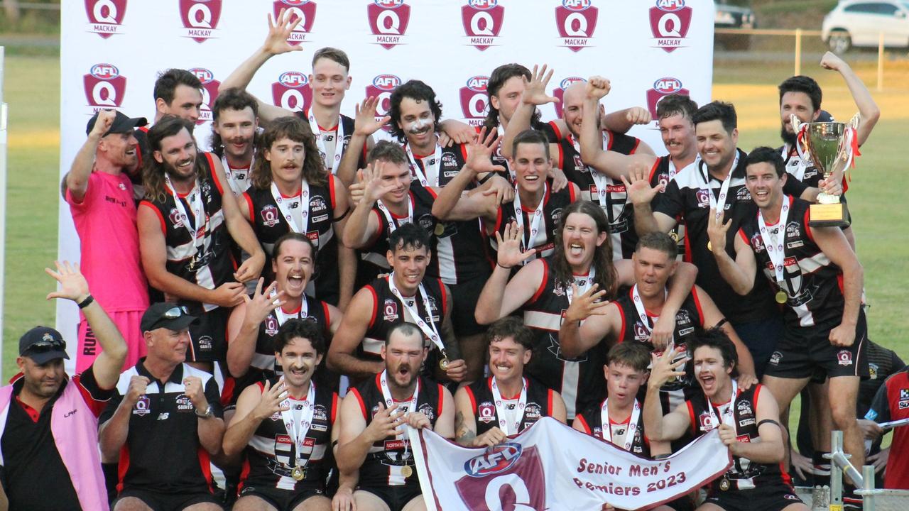 North Mackay Saints won the League grand final for AFL Mackay. Picture: Supplied