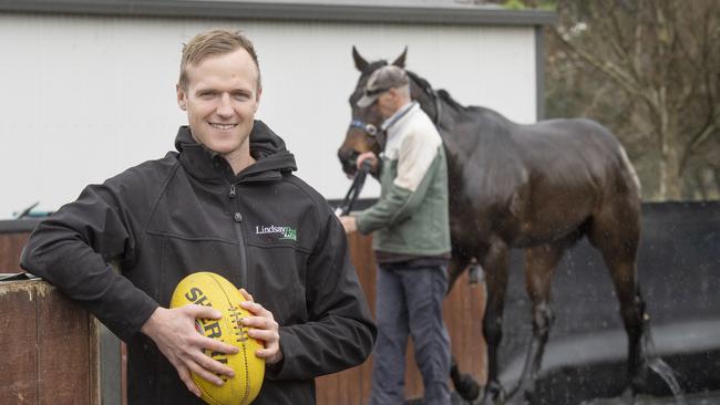 Will Hayes at Lindsay Park racing stables near Euroa. Picture: Zoe Phillips