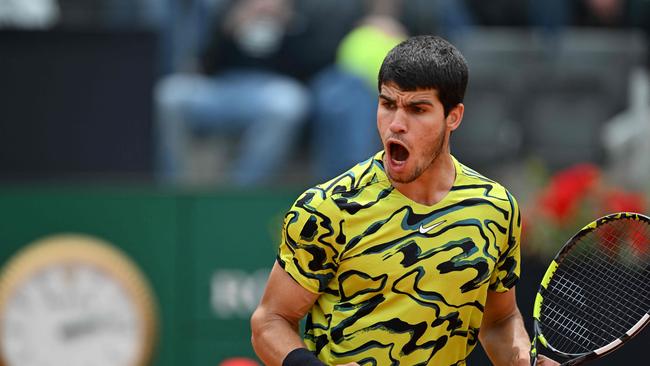 Alcaraz is taking over the tennis world. (Photo by Tiziana FABI / AFP)