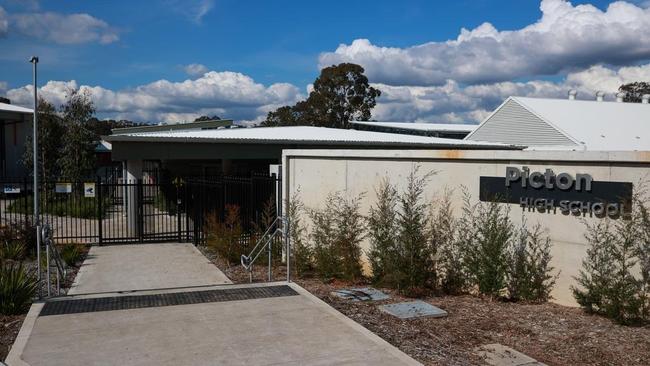 The redeveloped school only opened three years ago.