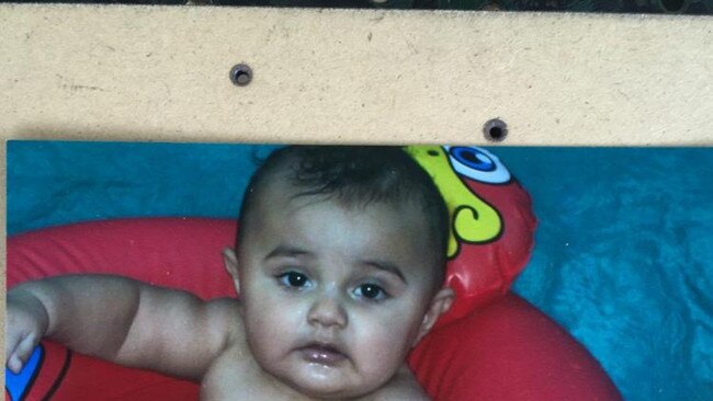 The brother of two-year-old boy Baden Bond (pictured), killed by his father in Logan, has shared how his family’s dark past affected his life.