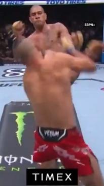 UFC shocked by brutal head kick
