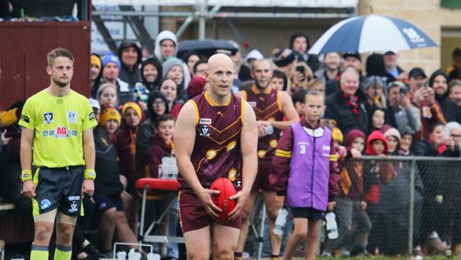 Gary Ablett Junior played for Drouin in 2023. Picture: Daniel Heathcote (supplied)