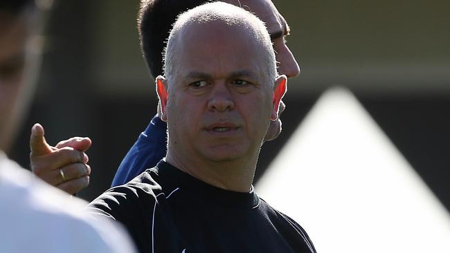 Bentleigh Greens coach John Anastasiadis. Picture: George Salpigtidis