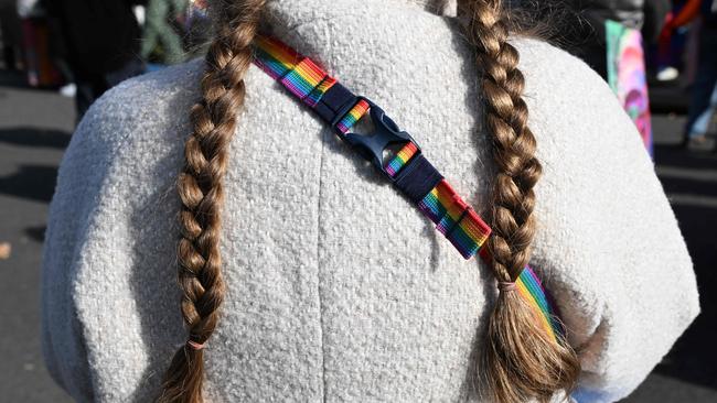 Under UK rules, puberty blockers will only be available to people with gender dysphoria under the age of 18 as part of a clinical trial. Picture: AFP