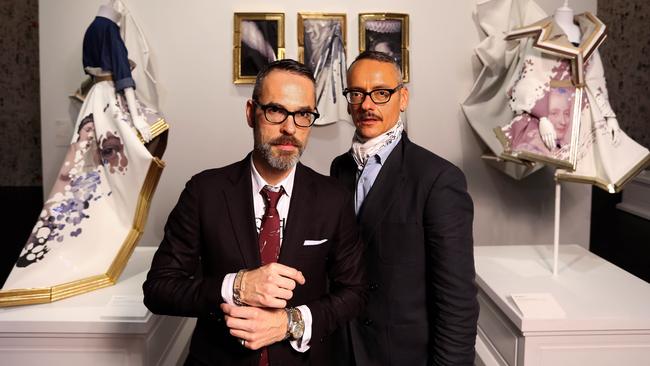 Dutch fashion design duo Viktor &amp; Rolf. Picture: Aaron Francis