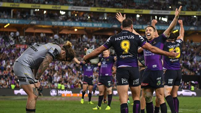 Lockyer says the Cowboys can learn plenty from the Melbourne Storm. (AAP Image/Dan Himbrechts)