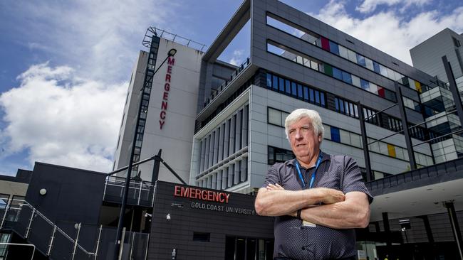 Director of Emergency David Green posed at the Gold Coast University Hospital Emergency department ahead of the New Years celebrations.   Picture: Jerad Williams