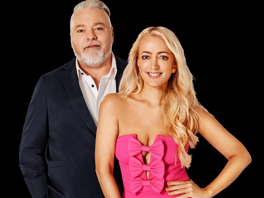 KIIS FM radio hosts Kyle Sandilands and Jackie “O” Henderson.