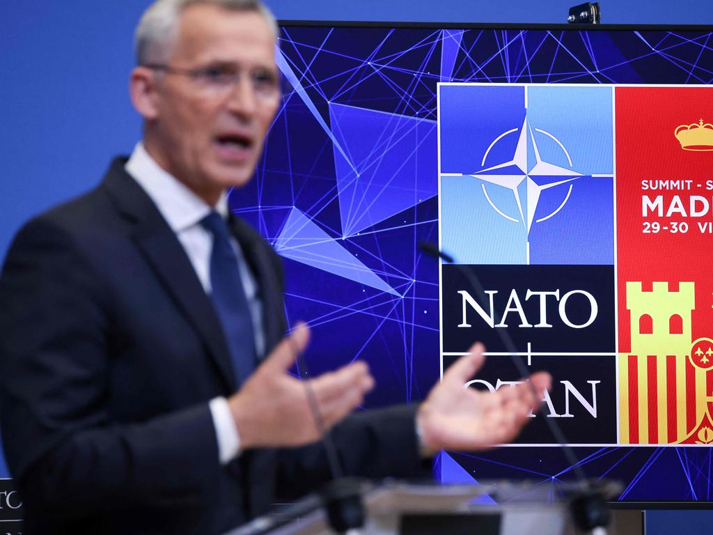 NATO allies will boost high readiness forces to “well over 300,000” troops as they strengthen their defences in response to Russia’s war on Ukraine, alliance chief Jens Stoltenberg said Monday.