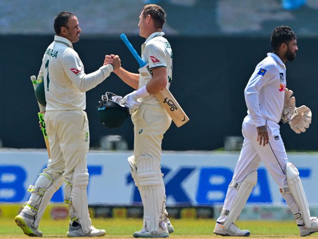 Job done. Picture: Ishara S.Kodikara/AFP