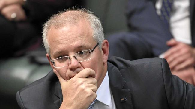 Australian Prime Minister Scott Morrison. Picture: LUKAS COCH