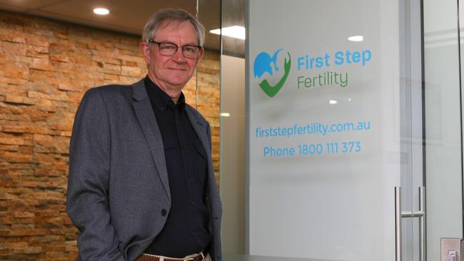 First Step Fertility specialist Dr Andrew Davidson.