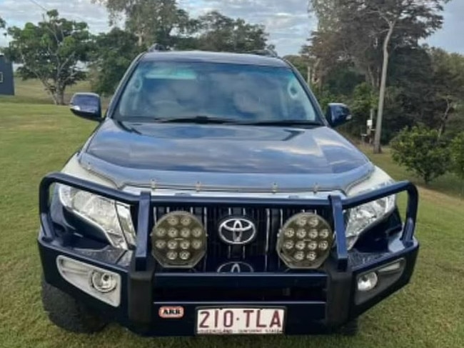 Tea was driving a blue 2013 Toyota Prado 4WD