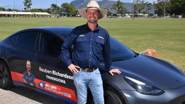 Reuben Richardson KAP candidate for Thuringowa. Picture: Evan Morgan