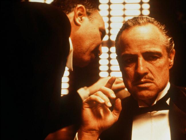 “Method” actor Marlon Brando in The Godfather