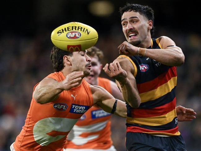 Izak Rankine ignited the Crows. Picture: Mark Brake/Getty Images