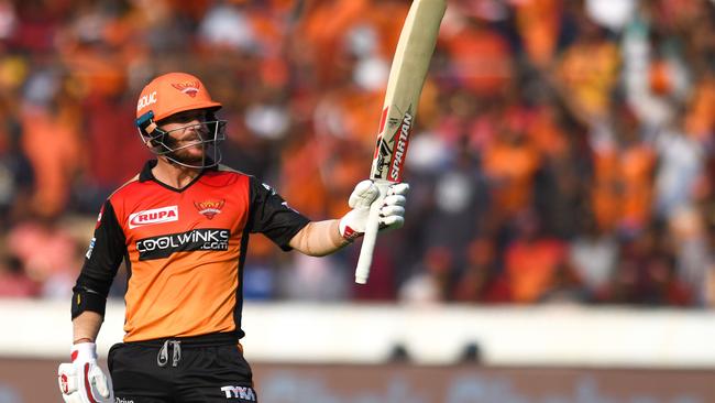 David Warner has been in destructive form for Sunrisers Hyderabad in the IPL.