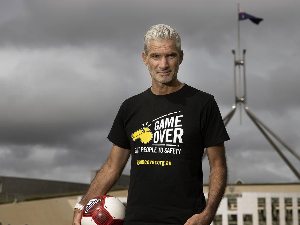 Ex-Socceroo Craig Foster is one of the new chairs of the Australian Republic Movement along with Olympic gold medallist Nova Peris. Picture: NCA NewsWire / Gary Ramage