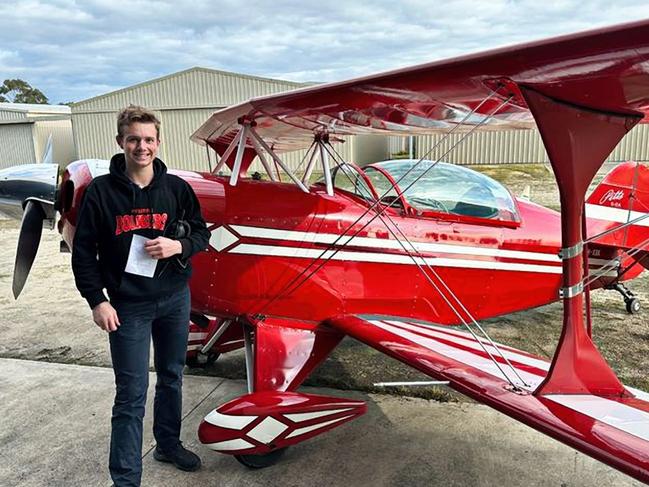 Luke Smith, 20, was an experience pilot. Picture: Supplied