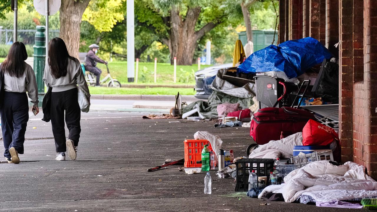 In a survey of more than 19,000 young people aged 15 to 19, more than eight per cent had experienced homelessness in the past year. Picture: NewsWire / Luis Ascui