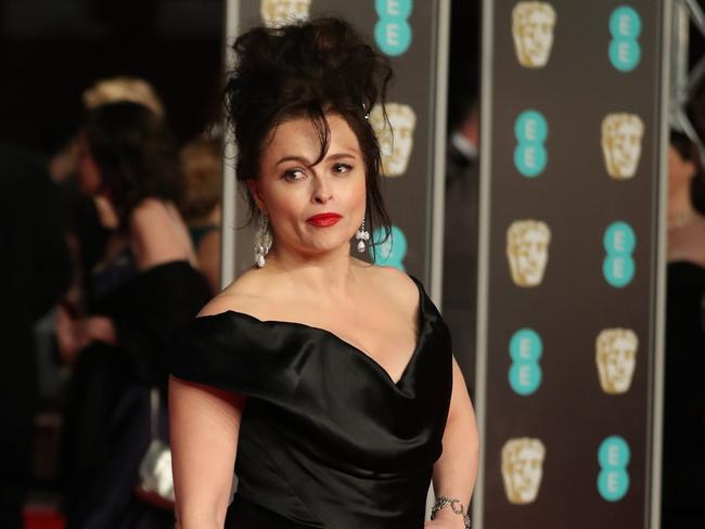 Helena Bonham-Carter apparently received a royal thumbs up from the late Princess Margaret via a spiritual medium. Picture: AFP