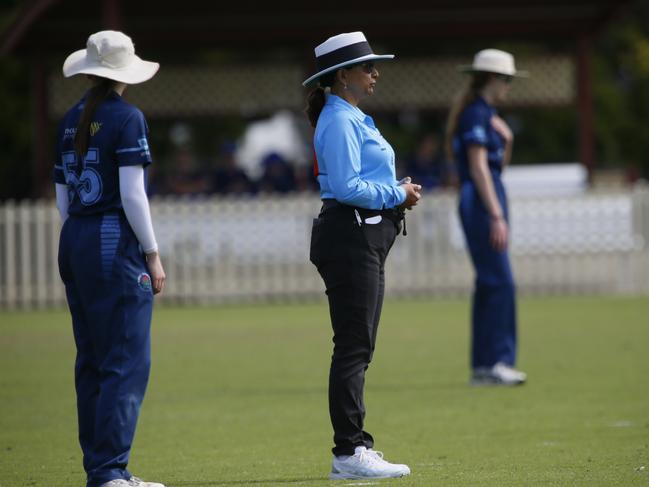 Umpire during the Manly v Bankstown contest. Picture Warren Gannon Photography