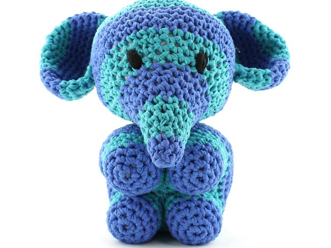 Mo the crocheted elephant crochet.