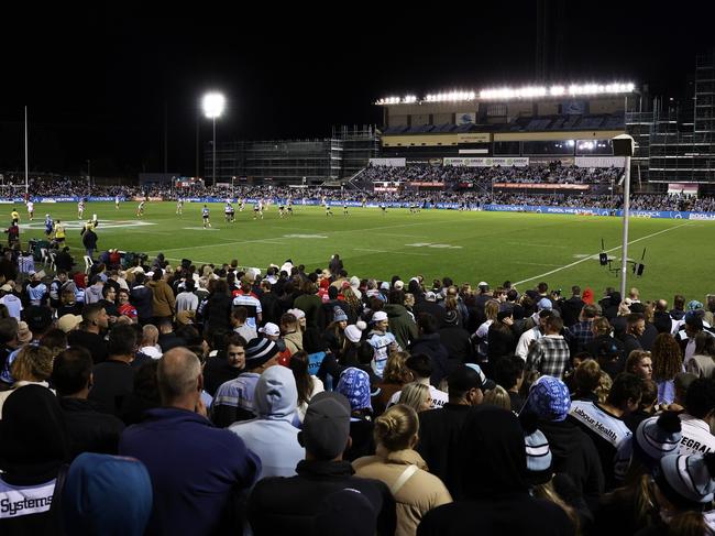 The Sharks have been campaigning to play at PointsBet Stadium. Picture: Getty Images