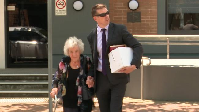 Elva McBay gave evidence in Chris Dawson’s committal hearing in Sydney this week. Picture: Seven News