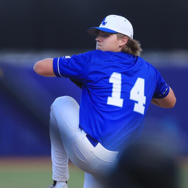 Luke Hayhow will join the University of Hawaii next year. Picture: Baseball Australia