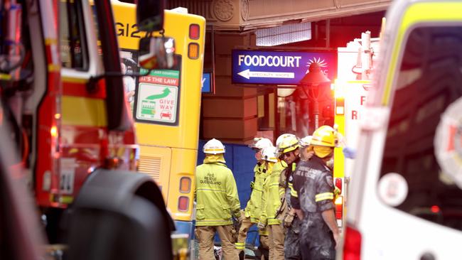 Ms Cameron died from her injuries after she was pinned against the Anzac Square Arcade building in the Brisbane CBD. On Wednesday, Mr Selby’s solicitor said her client would fight the charge. Picture: NewsWire / Steve Pohlner