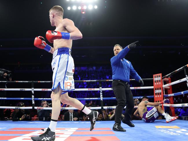 Wilson still wants revenge after his controversial loss to Emanuel Navarrete in 2023. Picture: Mikey Williams/Top Rank Inc via Getty Images