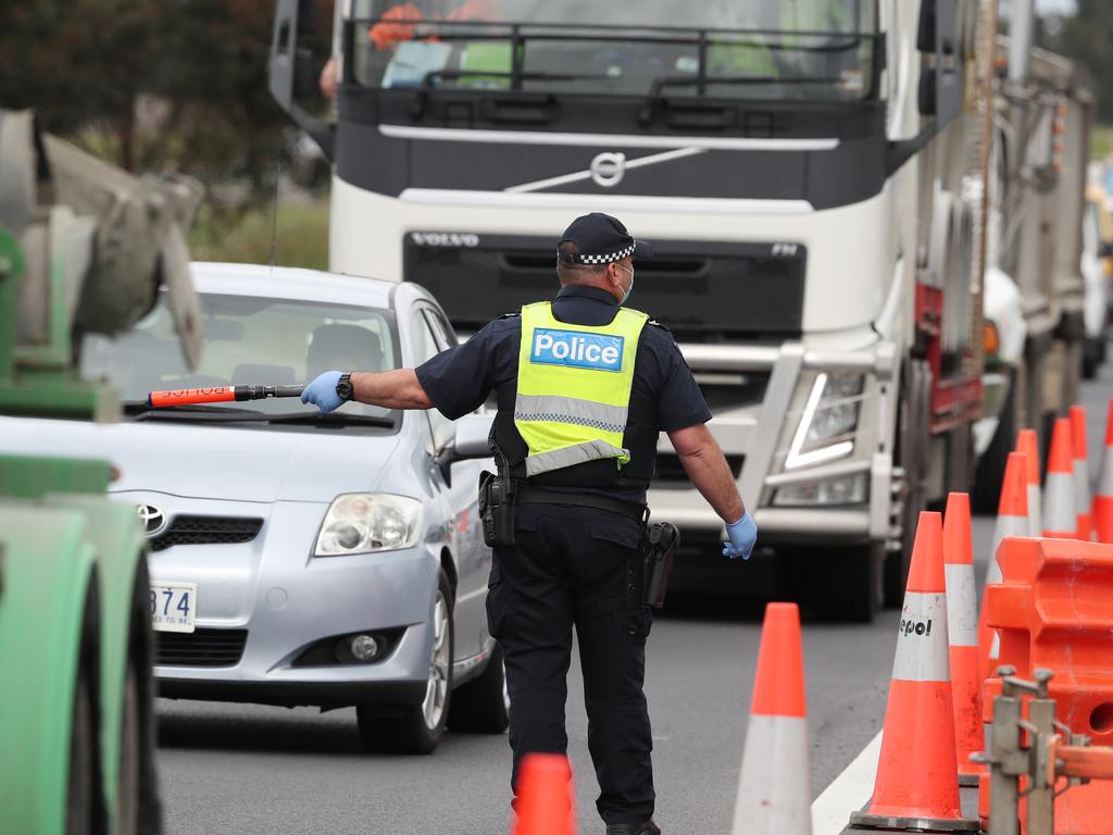 Melbourne’s ring of steel will be scrapped as of midnight tonight. Picture: David Crosling/NCA NewsWire