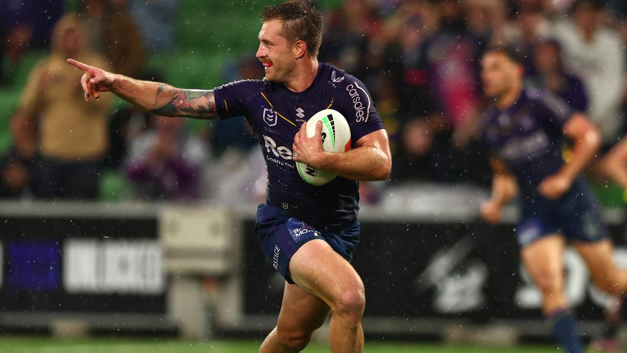 Cameron Munster gets the chance to roam freely at fullback after switching from five-eighth to replace Nick Meaney. Picture; Graham Denholm/Getty Images