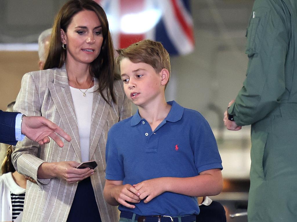 Catherine, Princess of Wales and Prince George of Wales. George has his first major exams. Picture: Getty Images