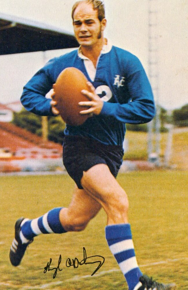 Ipswich rugby league great Hugh O'Doherty.