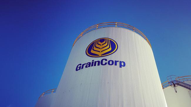 Risk eased: GrainCorp is set to receive about $57.9 million from a crop production contract after ABARES forecasts low winter crop production.