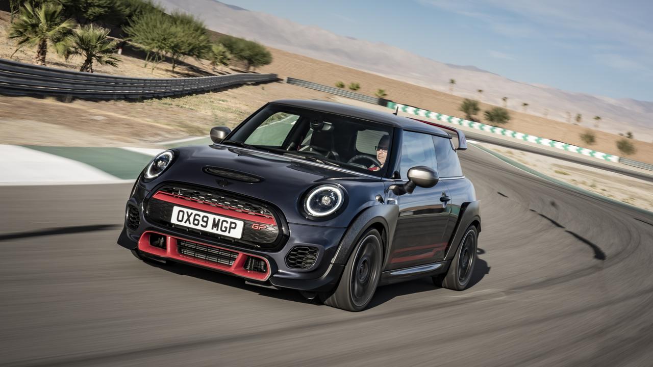 Mini's John Cooper Works GP Edition is engineered for track performance.