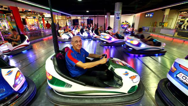 Juan Uribe of Timezine at his business in Surfers Paradise. Photo: David Clark