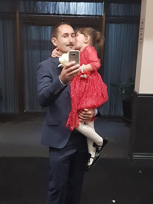 Branko Radulovic drowned while saving his daughter Lara from the ocean at Grange. Picture: Facebook