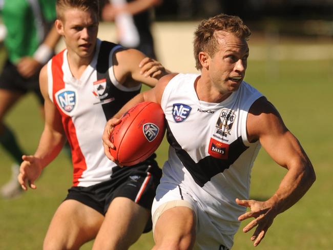 Panthers JW239376 Morningside Panthers V Southport AFL at Jack Esplen Oval. Danny Wise — Southport