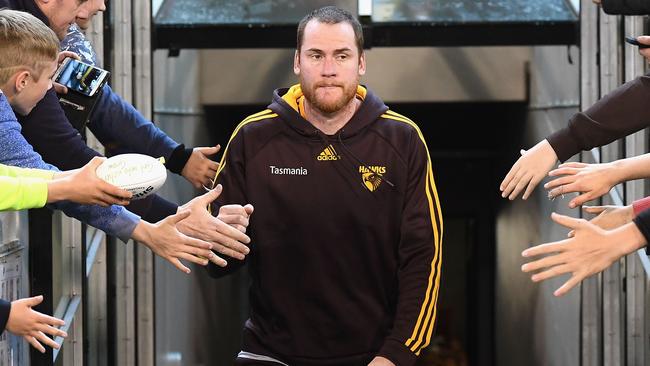 Jarryd Roughead at the MCG. Picture: Getty Images