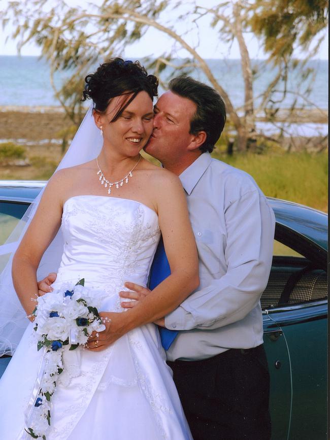 Matthew Hoggan and Jodee Turnerwere married in Hervey Bay on February 19, 2006.