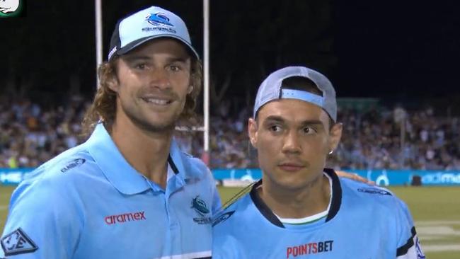 Bunnies fans are shaking their heads. Photo: Fox Sports.