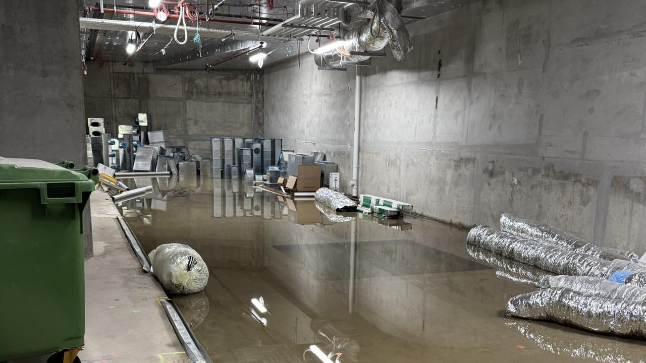 The Australian Bragg Centre was flooded after an alleged trespasser damaged the facility. Picture: X