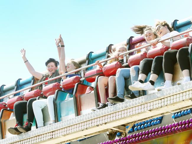 Lethal Weapon ride at the Royal Launceston Show. PICTURE CHRIS KIDD