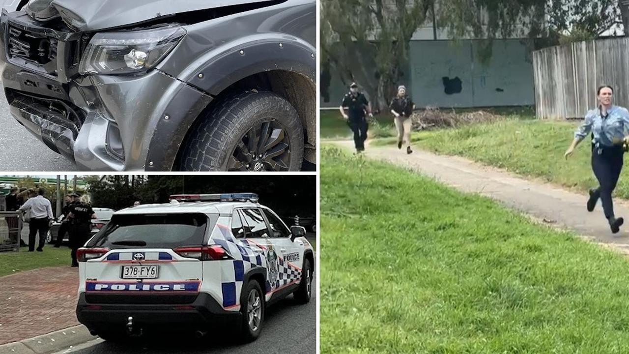 Police arrest three in dramatic foot chase over alleged stolen car